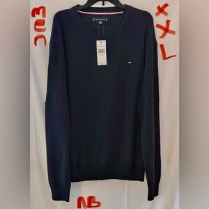 Tommy Hilfiger Men's Navy Crewneck Sweater